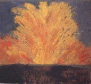 James Ensor Firworks (nn02) oil